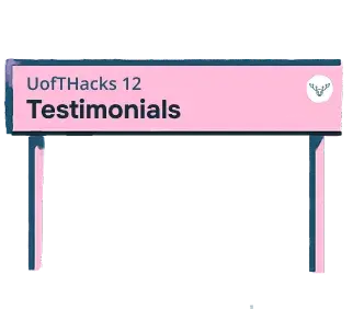 testimonial sign